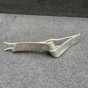 Vintage Stainless Steel Hair Clip with a Twist